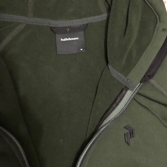 Peak Performance Zip Up Men’s Mid Layer Hoodie - Picture 3 of 3